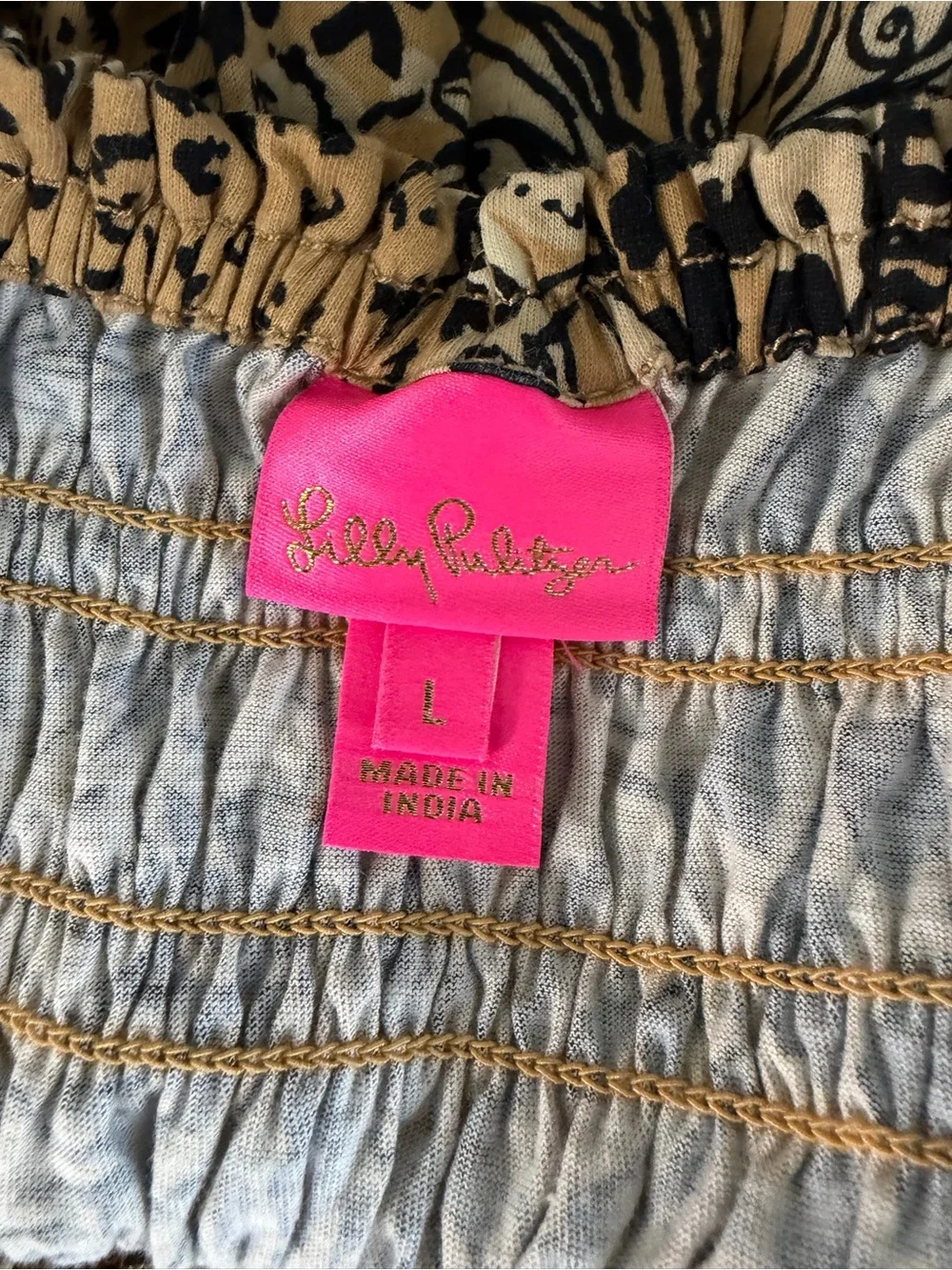 Lilly Pulitzer Mini Beyonca Walk On The Wild Side Dress